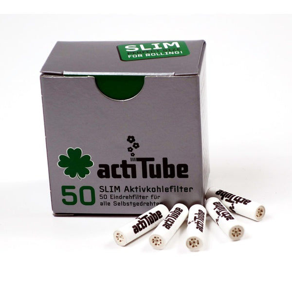 actiTube® SLIM - 50 filtres à charbon actif