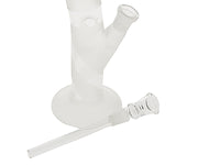 Bong en verre sablé 26cm