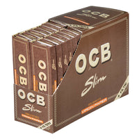 Boite de 32 paquets OCB® Slim Virgin Paper + Filtres
